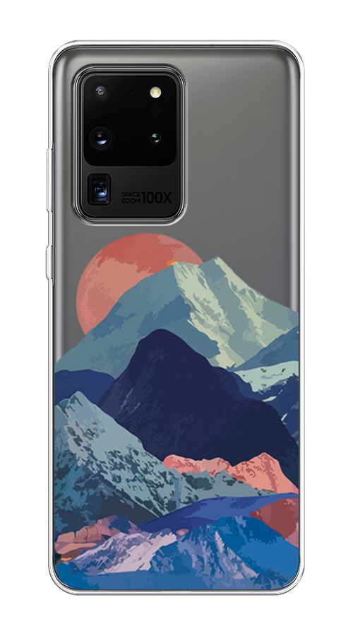 Чехол на Samsung Galaxy S20 Ultra "Закат в снежных горах", Красный;серый;голубой, 29450-2
Чехол на Samsung Galaxy S20 Ultra "Закат в снежных горах", Красный;серый;голубой, 29450-2