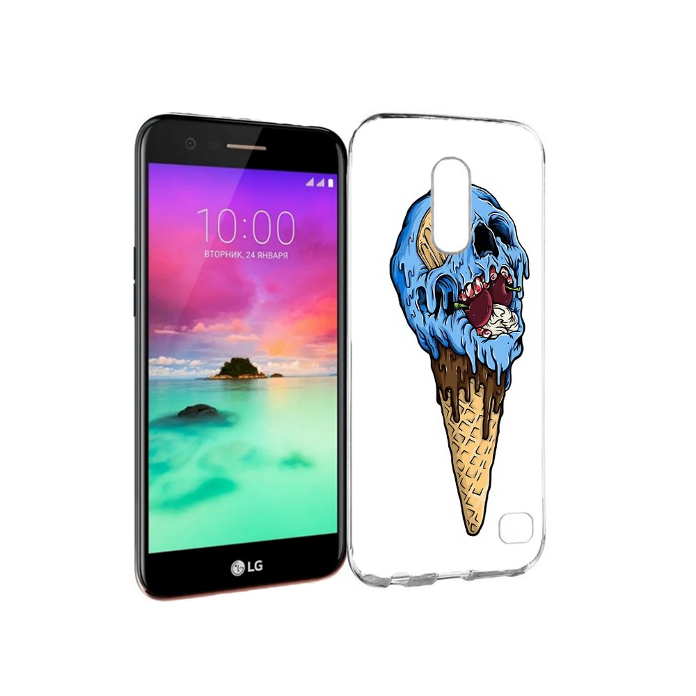 Чехол MyPads Tocco для LG K10 (2017) мороженное череп (PT53386.73.484), Прозрачный, Tocco
Чехол MyPads Tocco для LG K10 (2017) мороженное череп (PT53386.73.484), Прозрачный, Tocco