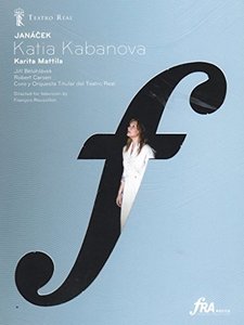 JANACEK / KATIA KABANOVA / KARITA MATTILA / CORO Y ORQUESTA DEL TEATRO REAL / JIRI BELOHLA, 1 DVD
JANACEK / KATIA KABANOVA / KARITA MATTILA / CORO Y ORQUESTA DEL TEATRO REAL / JIRI BELOHLA, 1 DVD