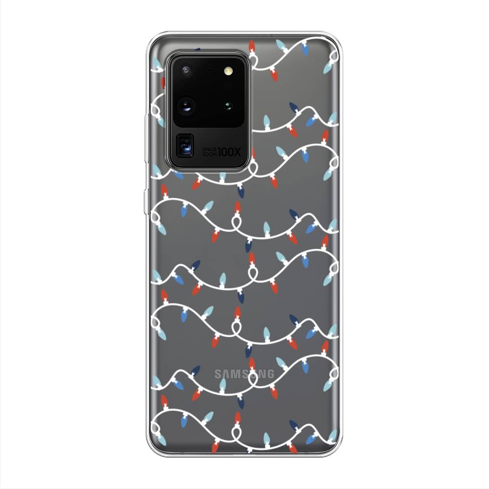 Чехол для Samsung Galaxy S20 Ultra "Разноцветная гирлянда", Белый;красный;синий, 29450-5
Чехол для Samsung Galaxy S20 Ultra "Разноцветная гирлянда", Белый;красный;синий, 29450-5