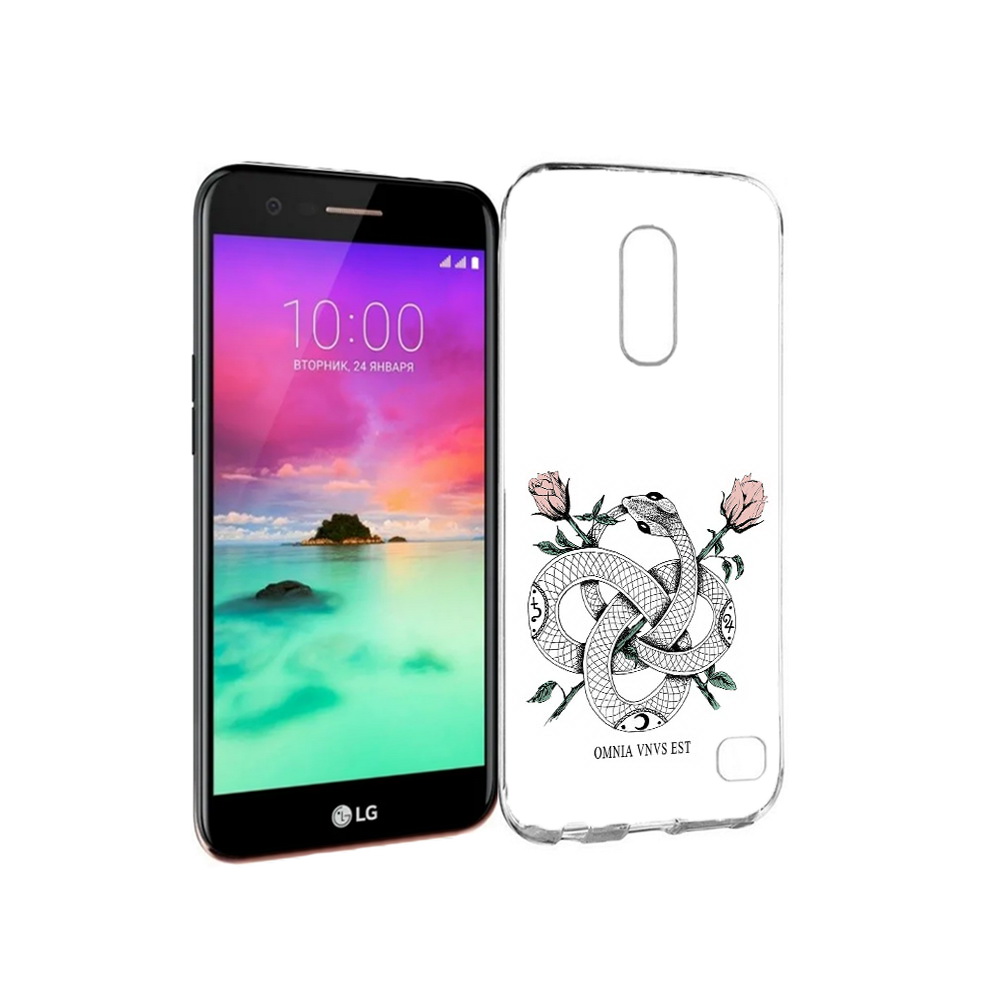 Чехол MyPads Tocco для LG K10 (2017) нарисованная змея абстракция (PT53386.73.502), Прозрачный, Tocco
Чехол MyPads Tocco для LG K10 (2017) нарисованная змея абстракция (PT53386.73.502), Прозрачный, Tocco