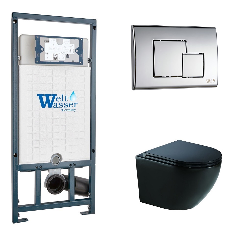 Комплект унитаз с инсталляцией WeltWasser MARBERG 507 + MERZBACH 041 XL MT-BL + MAR 507 SE
Комплект унитаз с инсталляцией WeltWasser MARBERG 507 + MERZBACH 041 XL MT-BL + MAR 507 SE