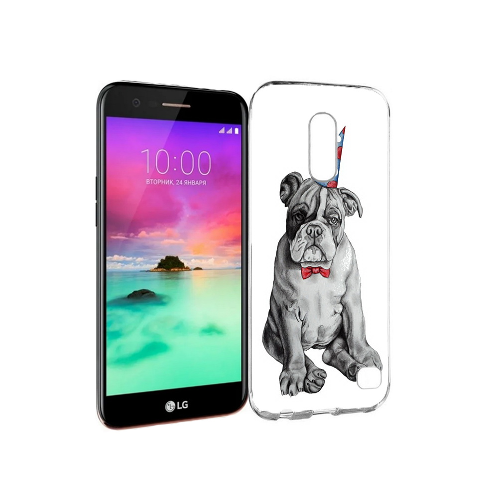 Чехол MyPads Tocco для LG K10 (2017) праздничный щенок (PT53386.73.554), Прозрачный, Tocco
Чехол MyPads Tocco для LG K10 (2017) праздничный щенок (PT53386.73.554), Прозрачный, Tocco