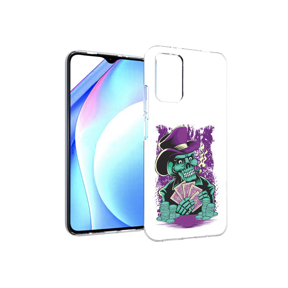 Чехол MyPads Tocco для Xiaomi Redmi 9T зеленый череп с картами (PT226951.281.361), Прозрачный, Tocco
Чехол MyPads Tocco для Xiaomi Redmi 9T зеленый череп с картами (PT226951.281.361), Прозрачный, Tocco