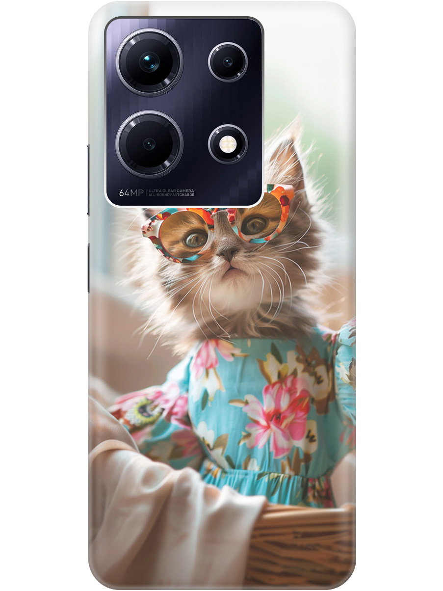 Силиконовый чехол на Infinix Note 30 с рисунком "Кошечка в голубом платье", Белый;голубой;серый, 20000061
Силиконовый чехол на Infinix Note 30 с рисунком "Кошечка в голубом платье", Белый;голубой;серый, 20000061