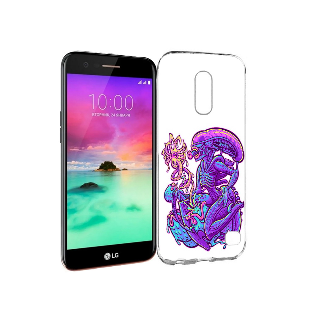 Чехол MyPads Tocco для LG K10 (2017) чужой фиолетовый цвет (PT53386.73.693), Прозрачный, Tocco
Чехол MyPads Tocco для LG K10 (2017) чужой фиолетовый цвет (PT53386.73.693), Прозрачный, Tocco