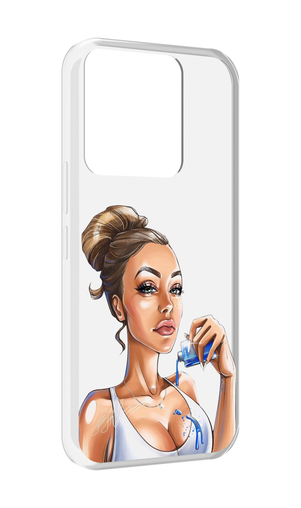 Чехол MyPads девушка-пролила-краску женский для Tecno Spark Go 2022 / Tecno Spark 8C, Прозрачный, Tocco
Чехол MyPads девушка-пролила-краску женский для Tecno Spark Go 2022 / Tecno Spark 8C, Прозрачный, Tocco