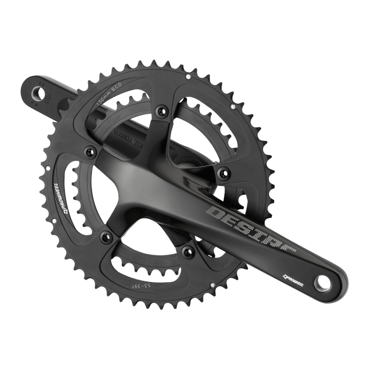 Система Prowheel Desire 621-TT-1, 2x10/11 ск., 53-39T, 172,5 мм. Чёрный, Черный, Desire
Система Prowheel Desire 621-TT-1, 2x10/11 ск., 53-39T, 172,5 мм. Чёрный, Черный, Desire