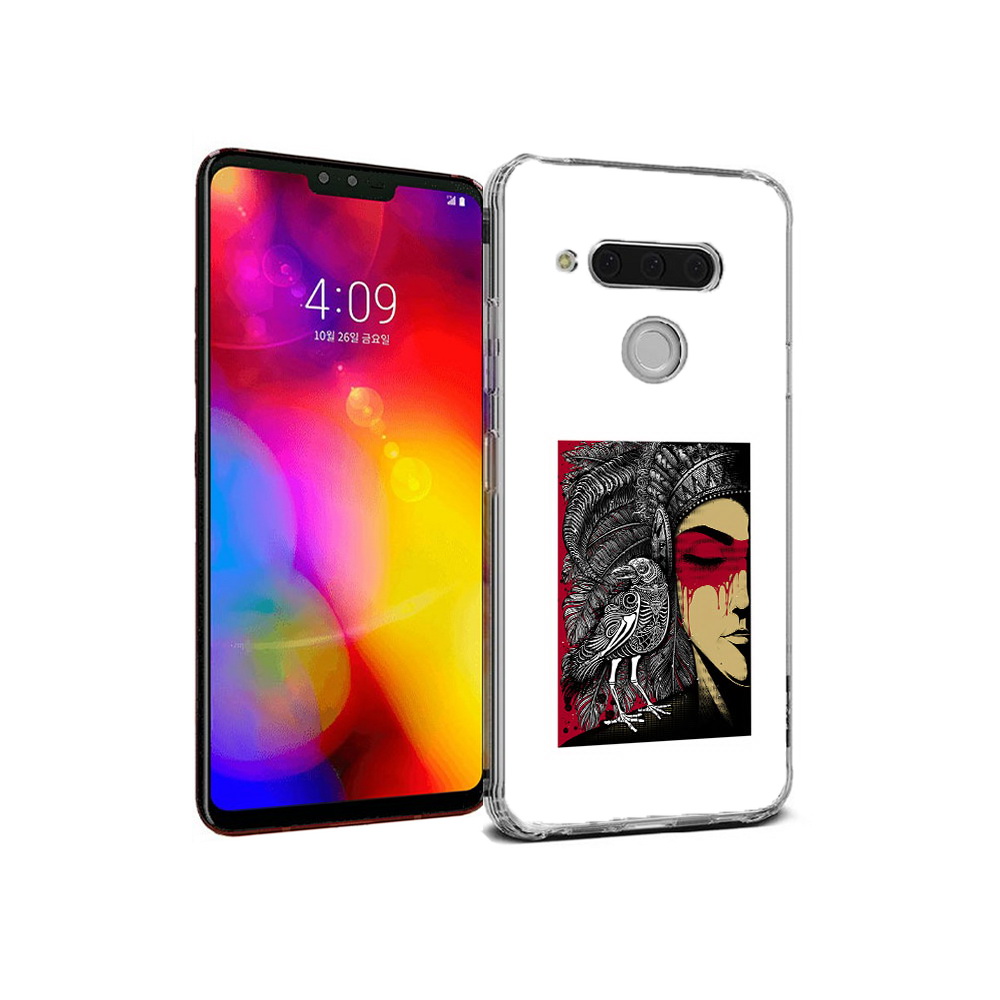 Чехол MyPads Tocco для LG V40 ThinQ девушка с вороном в абстракции (PT121590.74.311), Прозрачный, Tocco
Чехол MyPads Tocco для LG V40 ThinQ девушка с вороном в абстракции (PT121590.74.311), Прозрачный, Tocco