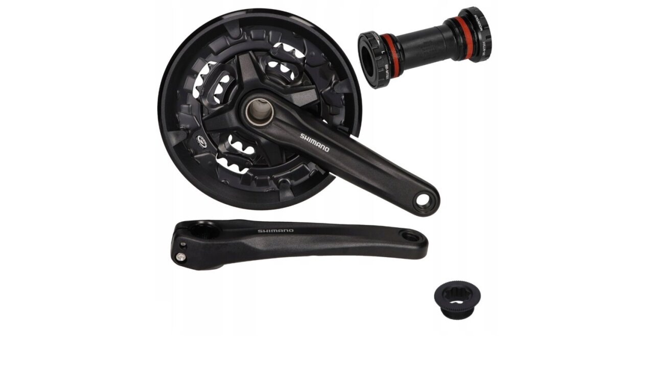 Система Shimano Acera FC-MT210, 44/32/22T, 3x9 ск., 170 мм, интегрир вал, с кареткой, Черный, Acera FC-MT210
Система Shimano Acera FC-MT210, 44/32/22T, 3x9 ск., 170 мм, интегрир вал, с кареткой, Черный, Acera FC-MT210
