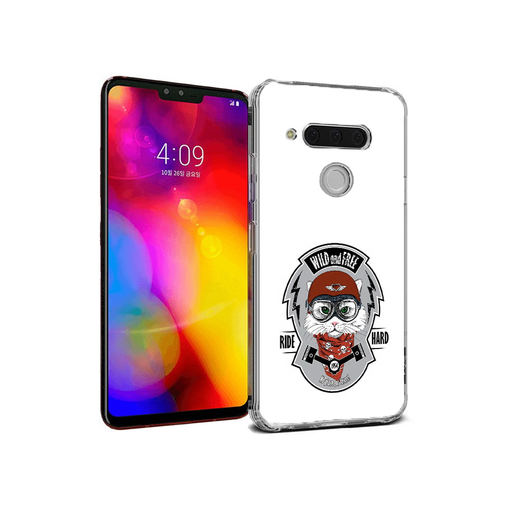 Чехол MyPads Tocco для LG V40 ThinQ кошка в шлеме (PT121590.74.404), Прозрачный, Tocco
Чехол MyPads Tocco для LG V40 ThinQ кошка в шлеме (PT121590.74.404), Прозрачный, Tocco