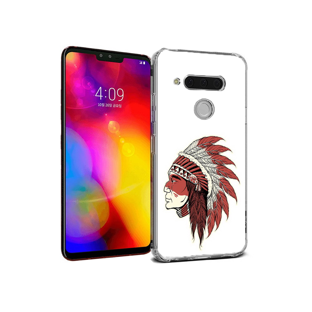 Чехол MyPads Tocco для LG V40 ThinQ красный индеец (PT121590.74.411), Прозрачный, Tocco
Чехол MyPads Tocco для LG V40 ThinQ красный индеец (PT121590.74.411), Прозрачный, Tocco