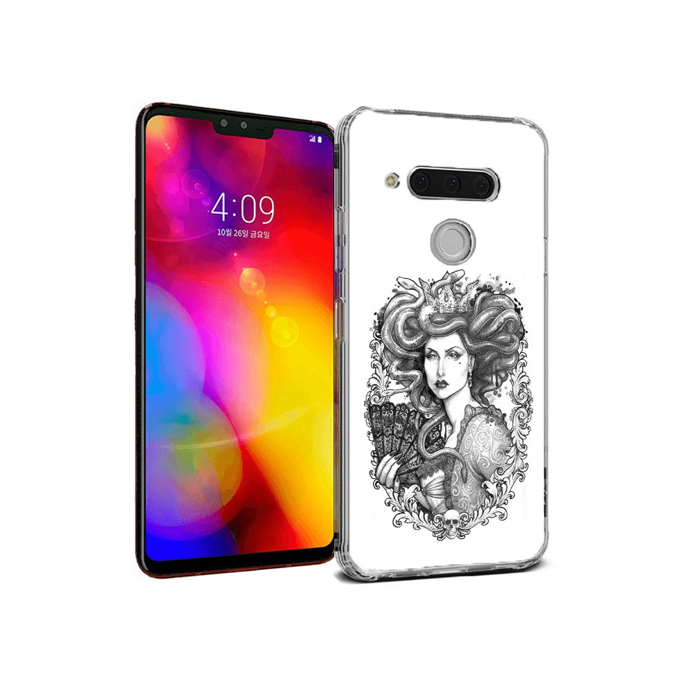 Чехол MyPads Tocco для LG V40 ThinQ медуза черно белый (PT121590.74.472), Прозрачный, Tocco
Чехол MyPads Tocco для LG V40 ThinQ медуза черно белый (PT121590.74.472), Прозрачный, Tocco