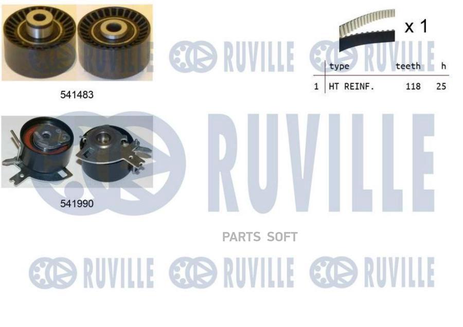 Комплект Грм Citroen/Peugeot/Fiat/Ford/Land Rover 2.2Tdci 2006 = (Ролик 2Шт+Ремень 118X25)
Комплект Грм Citroen/Peugeot/Fiat/Ford/Land Rover 2.2Tdci 2006 = (Ролик 2Шт+Ремень 118X25)