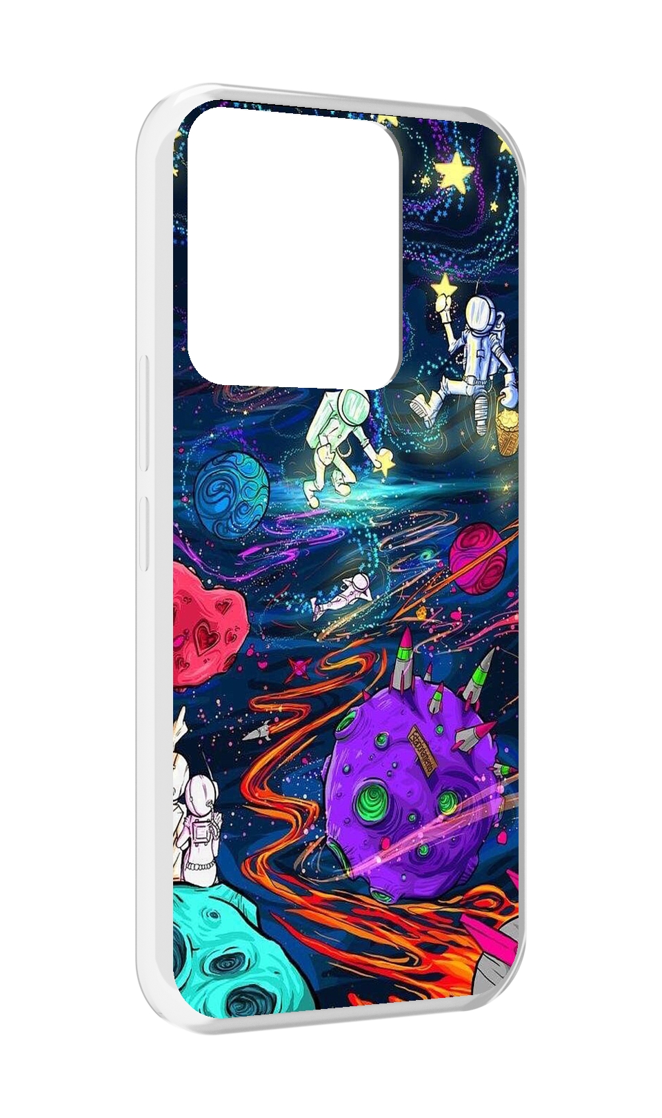Чехол MyPads красочный космос для Tecno Spark Go 2022 / Tecno Spark 8C, Прозрачный, Tocco
Чехол MyPads красочный космос для Tecno Spark Go 2022 / Tecno Spark 8C, Прозрачный, Tocco