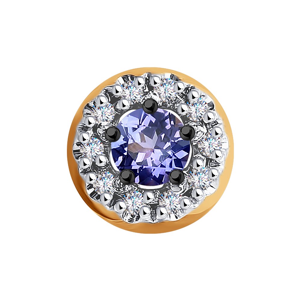 Бегунок из красного золота SOKOLOV Diamonds 6034089, бриллиант/танзанит, 6034089
Бегунок из красного золота SOKOLOV Diamonds 6034089, бриллиант/танзанит, 6034089