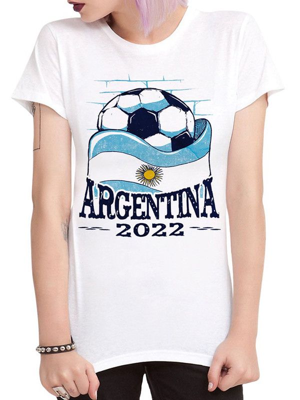 Футболка женская DreamShirts Studio Сборная Аргентины по футболу 2022 - 1 белая XL, Белый, Сборная Аргентины по футболу 2022 - 1
Футболка женская DreamShirts Studio Сборная Аргентины по футболу 2022 - 1 белая XL, Белый, Сборная Аргентины по футболу 2022 - 1