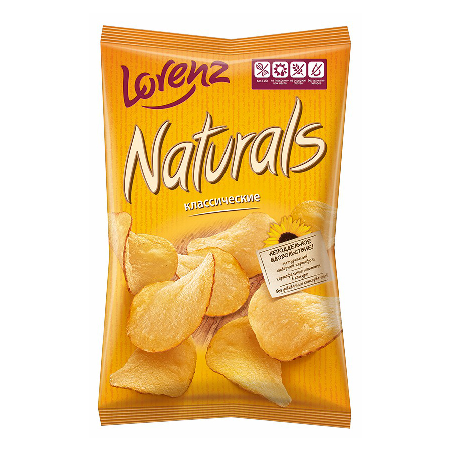 Чипсы картофельные Naturals 100 г в ассортименте
Чипсы картофельные Naturals 100 г в ассортименте