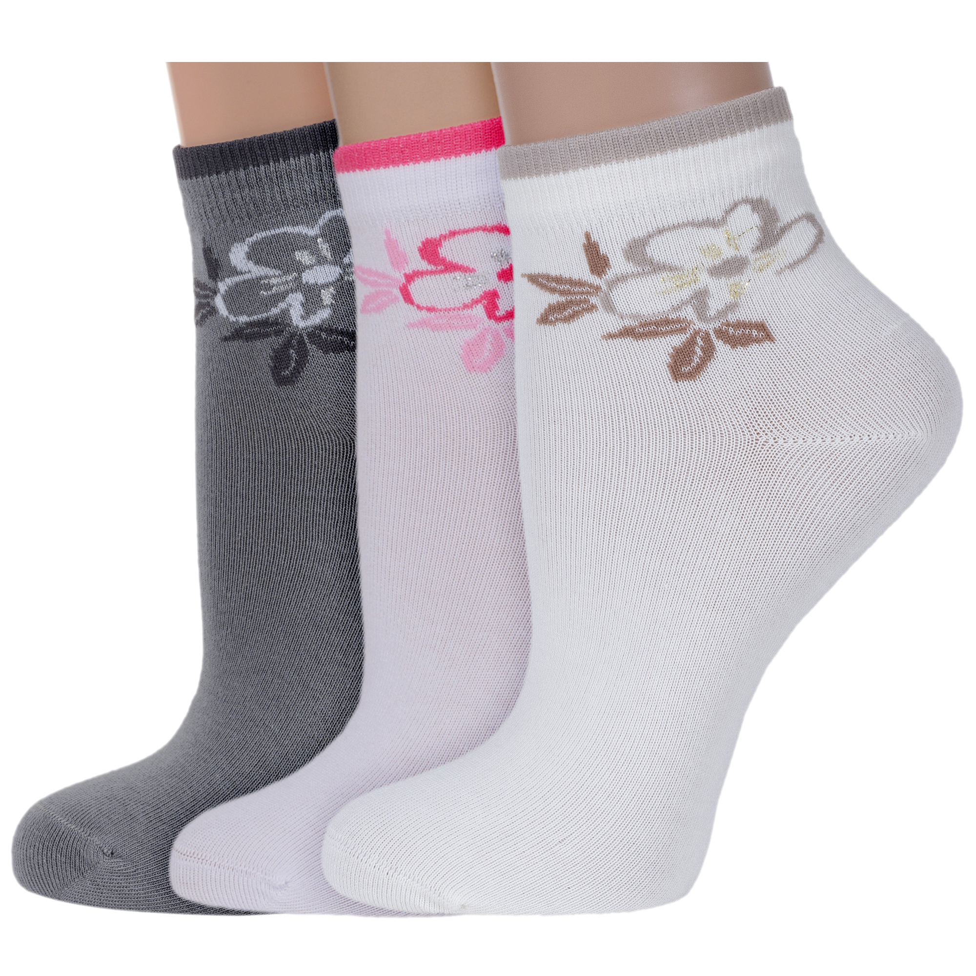 Комплект носков женских Rusocks 3-Ж-1350-01 серых; белых; бежевых; розовых 23-25, 3-Ж-1350-01
Комплект носков женских Rusocks 3-Ж-1350-01 серых; белых; бежевых; розовых 23-25, 3-Ж-1350-01
