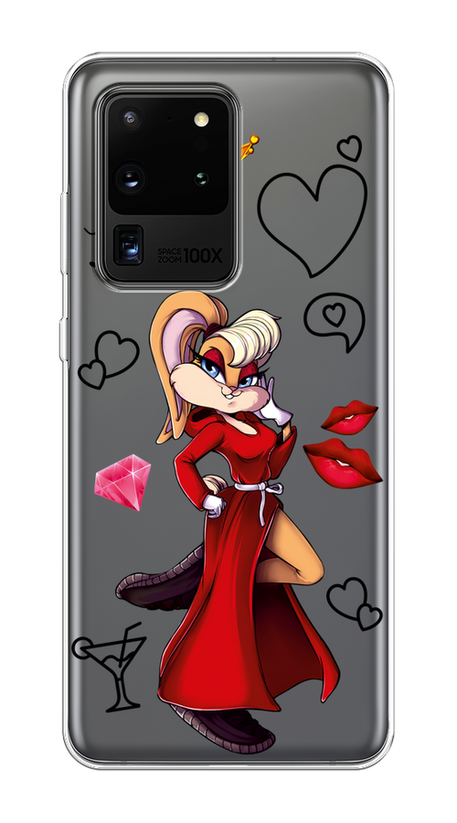 Чехол на Samsung Galaxy S20 Ultra "Rich Lola Bunny", Красный;бежевый;оранжевый, 29450-6
Чехол на Samsung Galaxy S20 Ultra "Rich Lola Bunny", Красный;бежевый;оранжевый, 29450-6