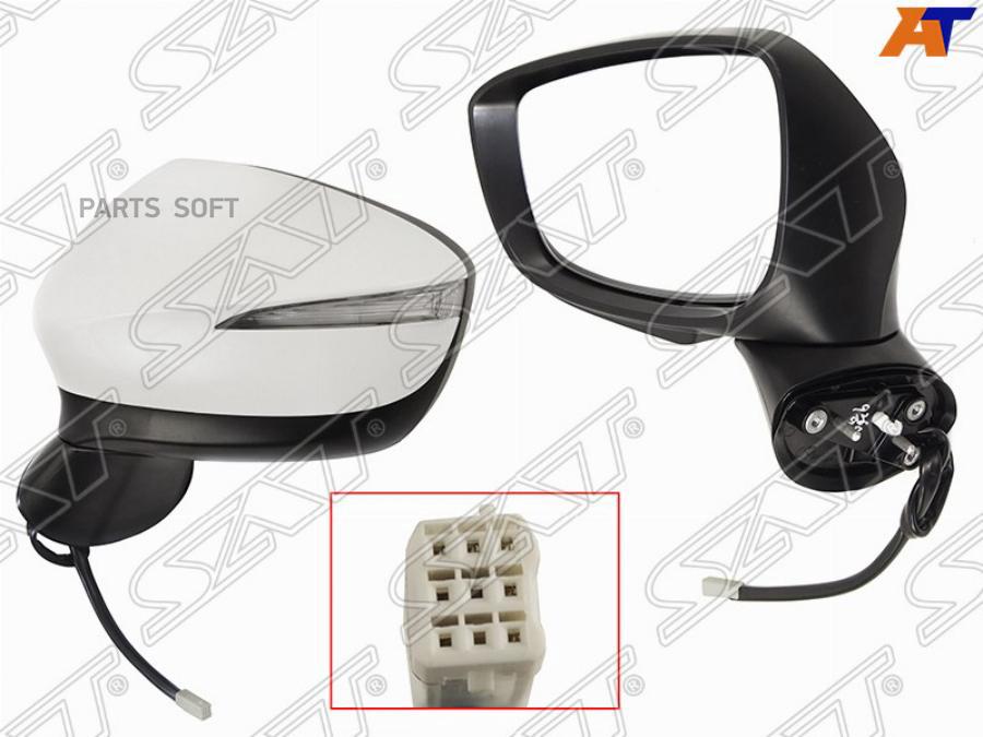 SAT ST-MZX5-940-A2 Зеркало MAZDA CX-5 14-17 LH рег-ка, обогрев, поворот, склад., 8конт. 1ш
SAT ST-MZX5-940-A2 Зеркало MAZDA CX-5 14-17 LH рег-ка, обогрев, поворот, склад., 8конт. 1ш