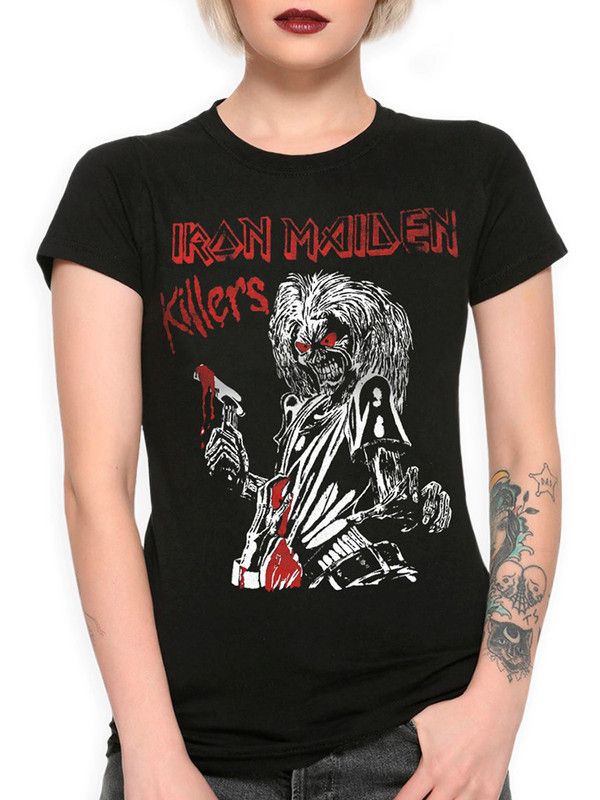 Футболка женская DreamShirts Studio Iron Maiden - Killers IRO-28443-1 черная XS, Черный, Iron Maiden - Killers IRO-28443-1
Футболка женская DreamShirts Studio Iron Maiden - Killers IRO-28443-1 черная XS, Черный, Iron Maiden - Killers IRO-28443-1