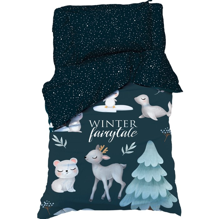 Постельное бельё Этель 1,5 сп Winter fairytale 143x215 см, 150x214 см, 50x70 см-1 шт, бя
Постельное бельё Этель 1,5 сп Winter fairytale 143x215 см, 150x214 см, 50x70 см-1 шт, бя