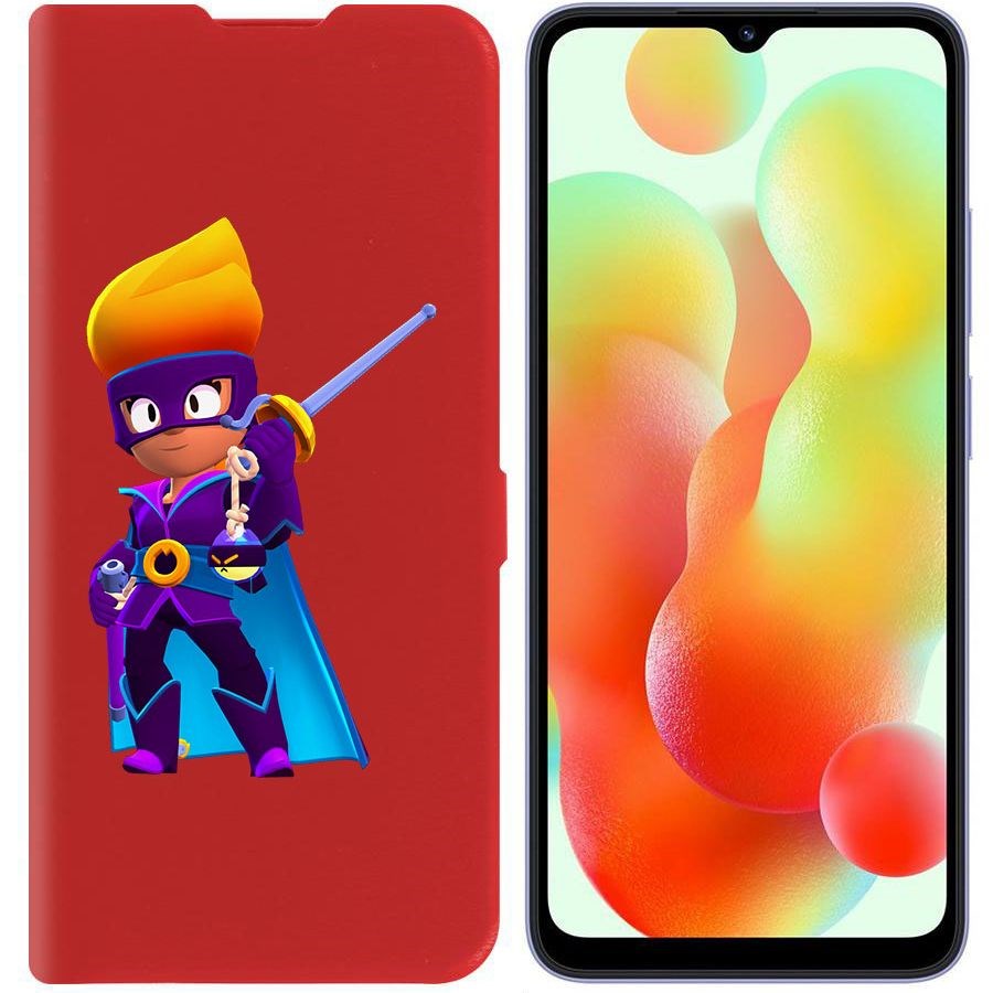 Чехол-книжка Krutoff Eco Book для Xiaomi Redmi 12C Brawl Stars-Амбер де Ла Вега (красный)
Чехол-книжка Krutoff Eco Book для Xiaomi Redmi 12C Brawl Stars-Амбер де Ла Вега (красный)