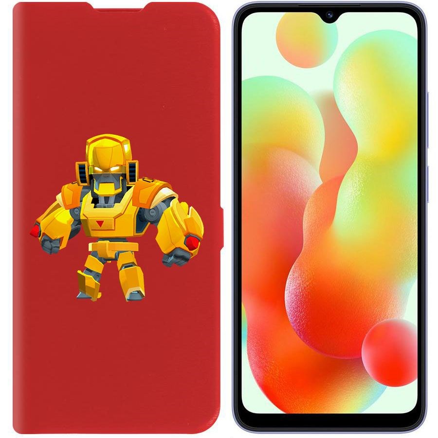 Чехол-книжка Krutoff Eco Book для Xiaomi Redmi 12C Brawl Stars-Бо Золотой Меха (красный)
Чехол-книжка Krutoff Eco Book для Xiaomi Redmi 12C Brawl Stars-Бо Золотой Меха (красный)