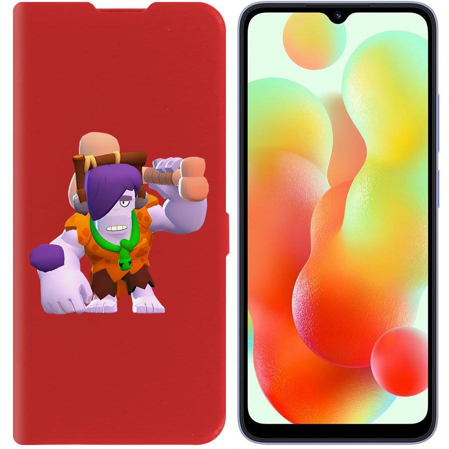 Чехол-книжка Krutoff Eco Book для Xiaomi Redmi 12C Brawl Stars-Пещерный Фрэнк (красный)
Чехол-книжка Krutoff Eco Book для Xiaomi Redmi 12C Brawl Stars-Пещерный Фрэнк (красный)