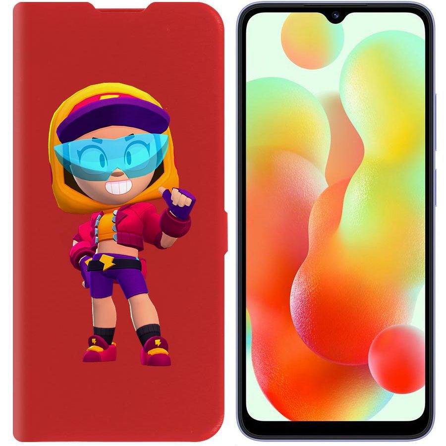 Чехол-книжка Krutoff Eco Book для Xiaomi Redmi 12C Brawl Stars-Стритстайл Макс (красный)
Чехол-книжка Krutoff Eco Book для Xiaomi Redmi 12C Brawl Stars-Стритстайл Макс (красный)