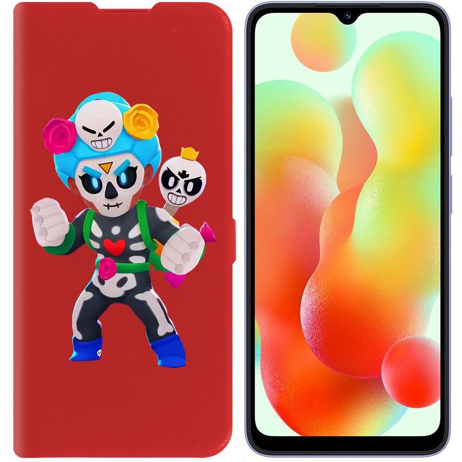 Чехол-книжка Krutoff Eco Book для Xiaomi Redmi 12C Brawl Stars-Хэллоуинская Роза (красный)
Чехол-книжка Krutoff Eco Book для Xiaomi Redmi 12C Brawl Stars-Хэллоуинская Роза (красный)