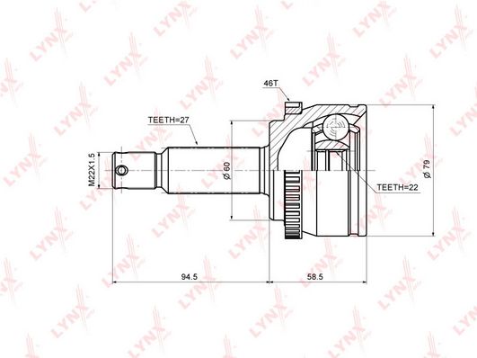 Шрус Наружный Подходит Для Нyundаi I30 1.4-1.6, Кiа Сееd 1.4-1.6 Со-3635А LYNXAUTO co3635a
Шрус Наружный Подходит Для Нyundаi I30 1.4-1.6, Кiа Сееd 1.4-1.6 Со-3635А LYNXAUTO co3635a