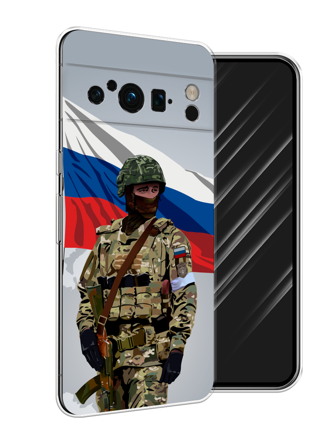 Чехол Awog на Google Pixel 8 Pro "Солдат с флагом", Белый;синий;красный;зеленый, 271650-1
Чехол Awog на Google Pixel 8 Pro "Солдат с флагом", Белый;синий;красный;зеленый, 271650-1