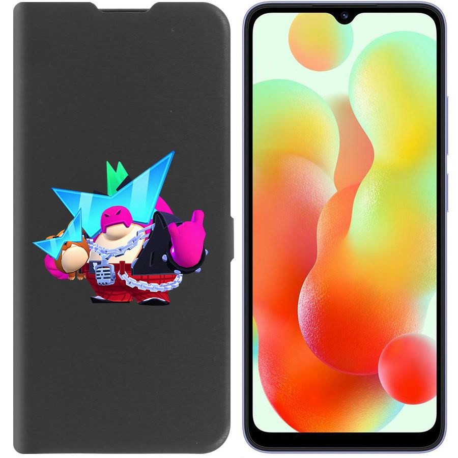 Чехол-книжка Krutoff Eco Book для Xiaomi Redmi 12C Brawl Stars-Плохиш Базз (черный)
Чехол-книжка Krutoff Eco Book для Xiaomi Redmi 12C Brawl Stars-Плохиш Базз (черный)