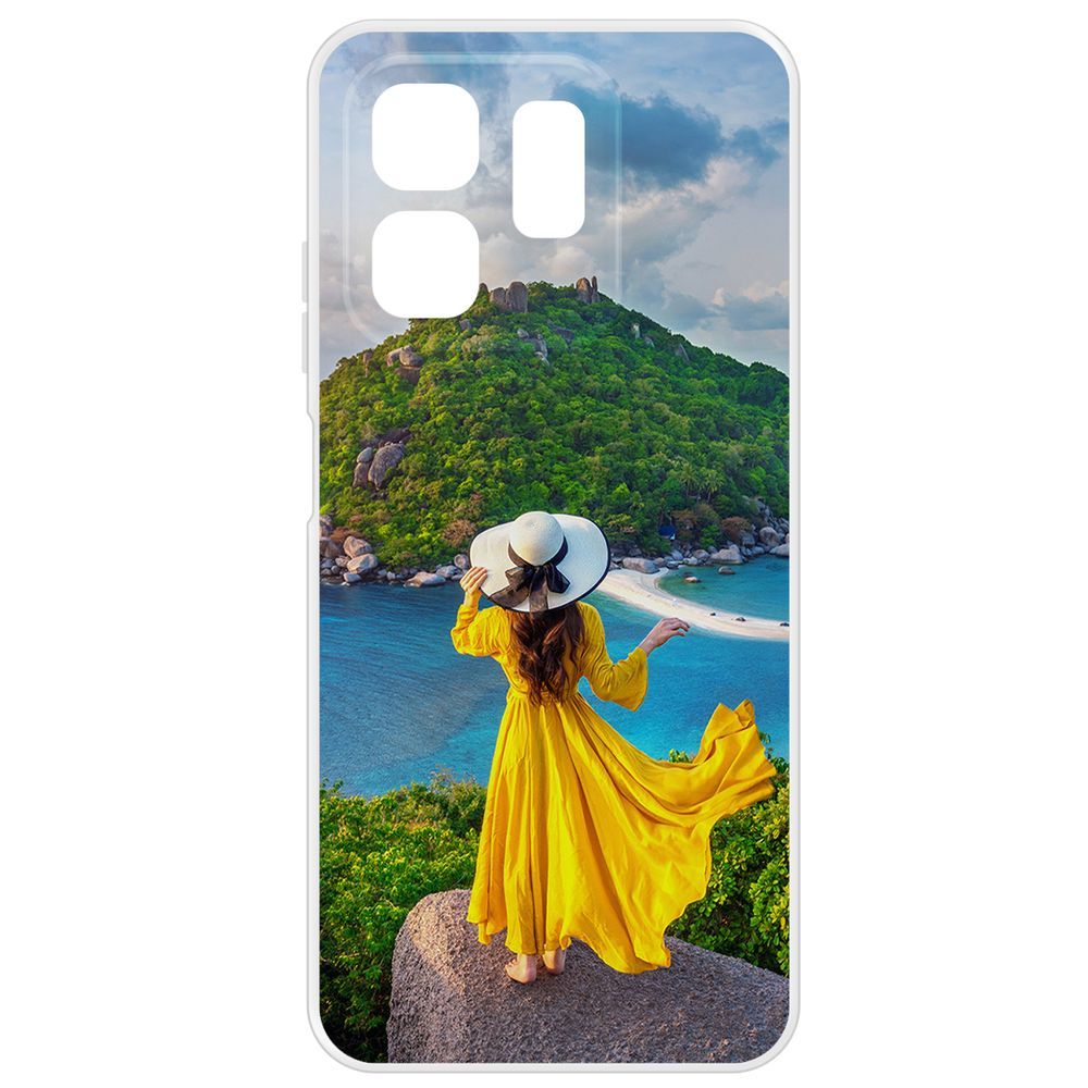 Чехол-накладка Krutoff Clear Case Платье летнее женское для INFINIX Hot 50i, Прозрачный
Чехол-накладка Krutoff Clear Case Платье летнее женское для INFINIX Hot 50i, Прозрачный