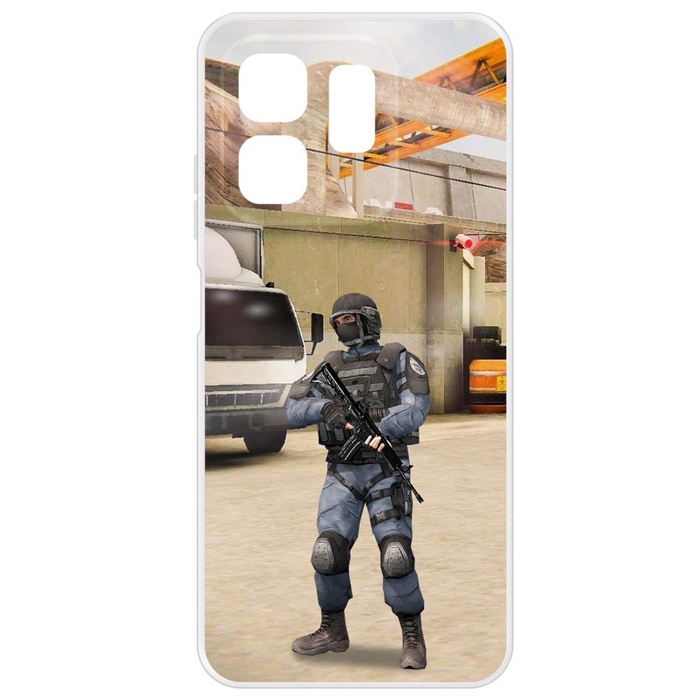 Чехол-накладка Krutoff Clear Case Cтандофф 2 (Standoff 2) - GIGN для INFINIX Hot 50i, Прозрачный
Чехол-накладка Krutoff Clear Case Cтандофф 2 (Standoff 2) - GIGN для INFINIX Hot 50i, Прозрачный