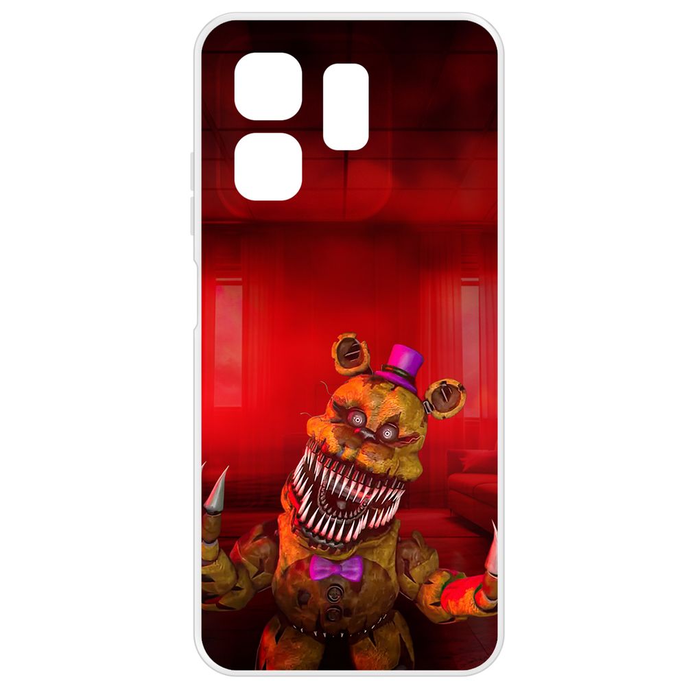 Чехол-накладка Krutoff Clear Case ФНАФ - Фредди атакует для INFINIX Hot 50i, Прозрачный
Чехол-накладка Krutoff Clear Case ФНАФ - Фредди атакует для INFINIX Hot 50i, Прозрачный