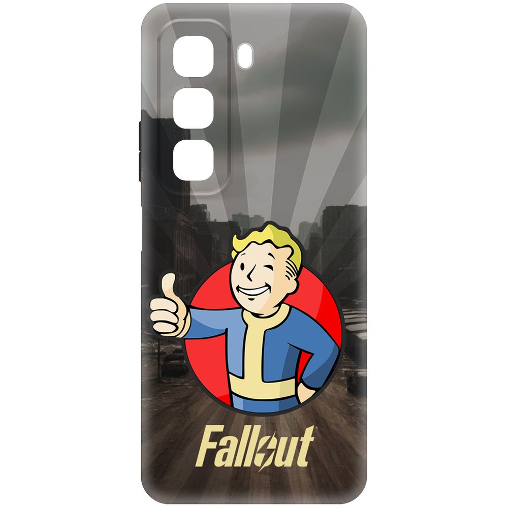 Чехол-накладка Krutoff Soft Case Фоллаут (Fallout) - Волт-бой для INFINIX Hot 50 черный
Чехол-накладка Krutoff Soft Case Фоллаут (Fallout) - Волт-бой для INFINIX Hot 50 черный