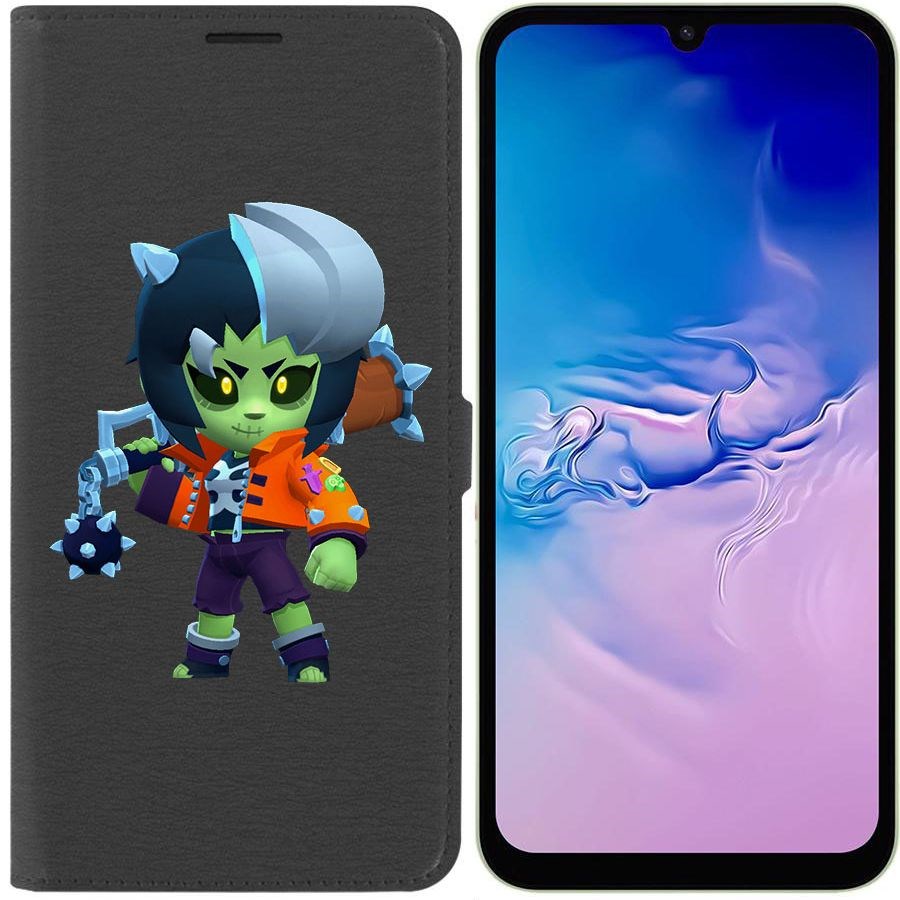 Чехол-книжка Krutoff Eco Book для Samsung Galaxy A24 (A245) Brawl Stars-ЗомБиби (черный)
Чехол-книжка Krutoff Eco Book для Samsung Galaxy A24 (A245) Brawl Stars-ЗомБиби (черный)