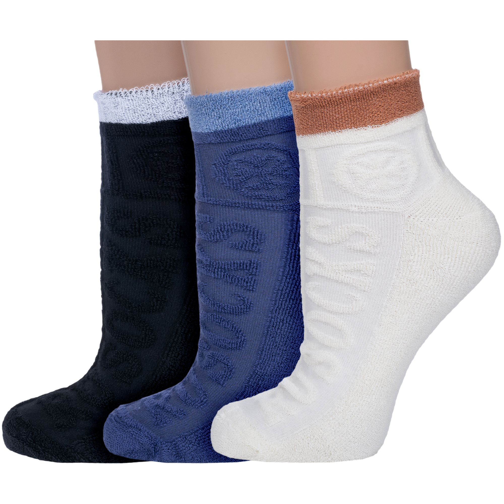 Комплект носков женских Rusocks 3-Ж-1215 разноцветных 23-25, Черный;синий;белый, 3-Ж-1215
Комплект носков женских Rusocks 3-Ж-1215 разноцветных 23-25, Черный;синий;белый, 3-Ж-1215