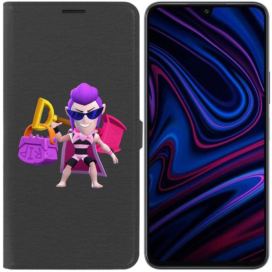 Чехол-книжка Krutoff Eco Book для Infinix Note 12 Pro Brawl Stars-Пляжный Мортис (черный)
Чехол-книжка Krutoff Eco Book для Infinix Note 12 Pro Brawl Stars-Пляжный Мортис (черный)