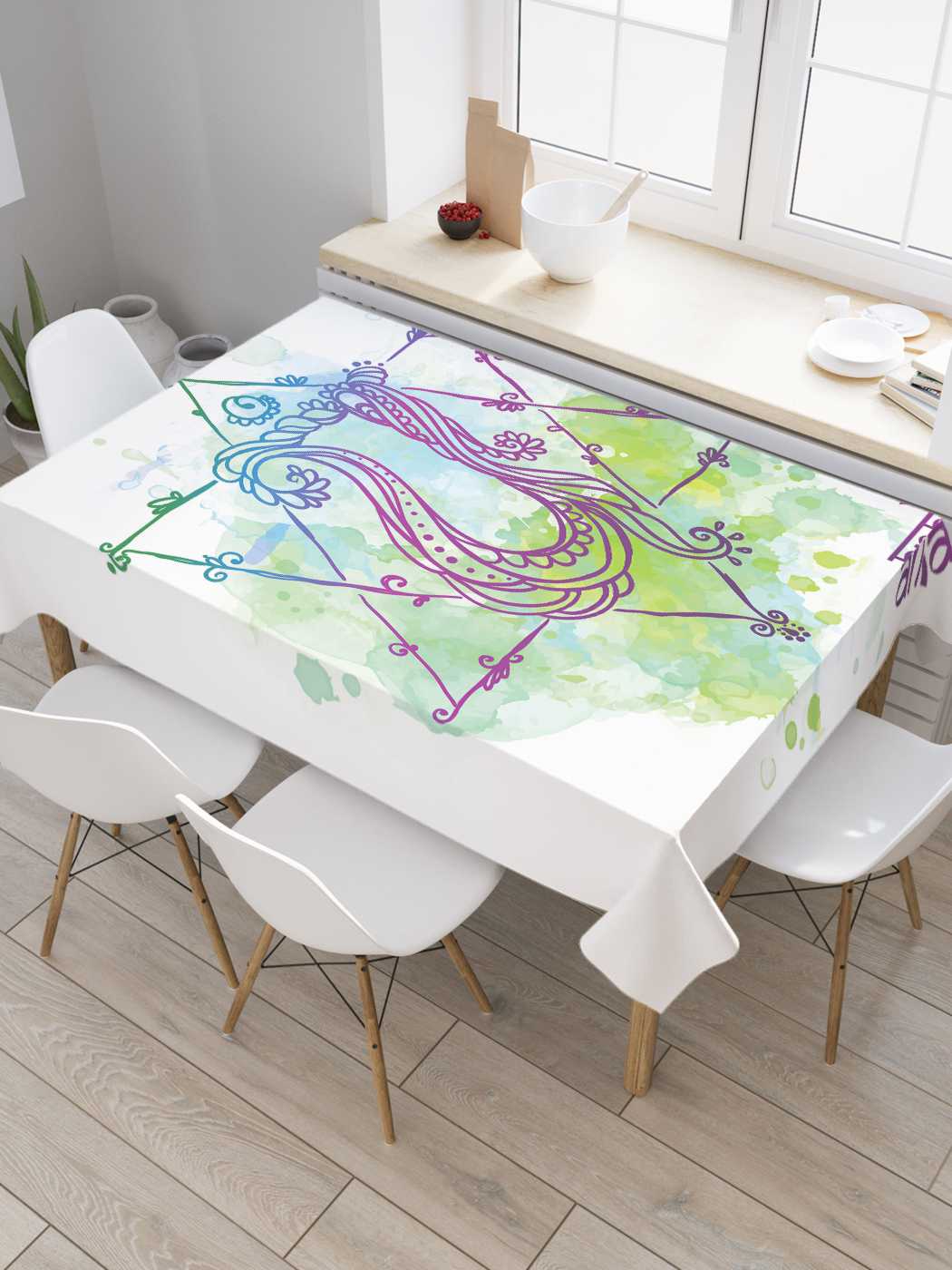 Скатерть прямоугольная JoyArty "Знание о чакрах" из сатена, 180x145 см, Зеленый, Знание о чакрах
Скатерть прямоугольная JoyArty "Знание о чакрах" из сатена, 180x145 см, Зеленый, Знание о чакрах