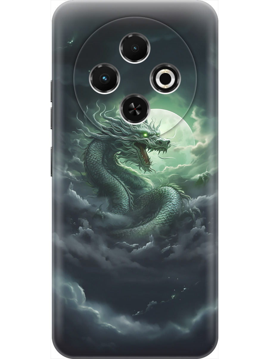 Силиконовый чехол на Tecno Spark 30C с принтом "Дракон на фоне луны и облаков", Прозрачный;белый;зеленый;черный, 786716312
Силиконовый чехол на Tecno Spark 30C с принтом "Дракон на фоне луны и облаков", Прозрачный;белый;зеленый;черный, 786716312