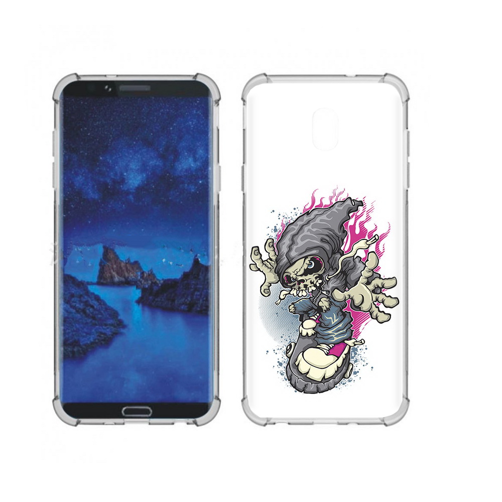 Чехол MyPads Tocco для Samsung Galaxy J7 (2018) нарисованный скелет на скейт борде, Прозрачный, Tocco
Чехол MyPads Tocco для Samsung Galaxy J7 (2018) нарисованный скелет на скейт борде, Прозрачный, Tocco