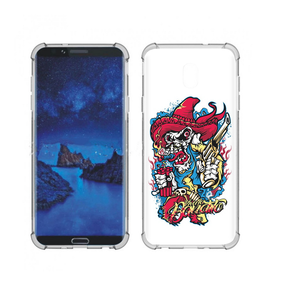 Чехол MyPads Tocco для Samsung Galaxy J7 (2018) нарисованный скелет с писталетом, Прозрачный, Tocco
Чехол MyPads Tocco для Samsung Galaxy J7 (2018) нарисованный скелет с писталетом, Прозрачный, Tocco