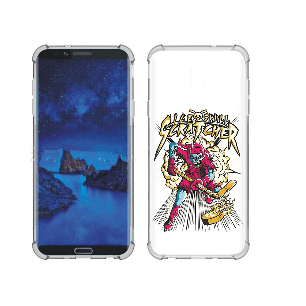 Чехол MyPads Tocco для Samsung Galaxy J7 (2018) нарисованный скелет хоккеист, Прозрачный, Tocco
Чехол MyPads Tocco для Samsung Galaxy J7 (2018) нарисованный скелет хоккеист, Прозрачный, Tocco