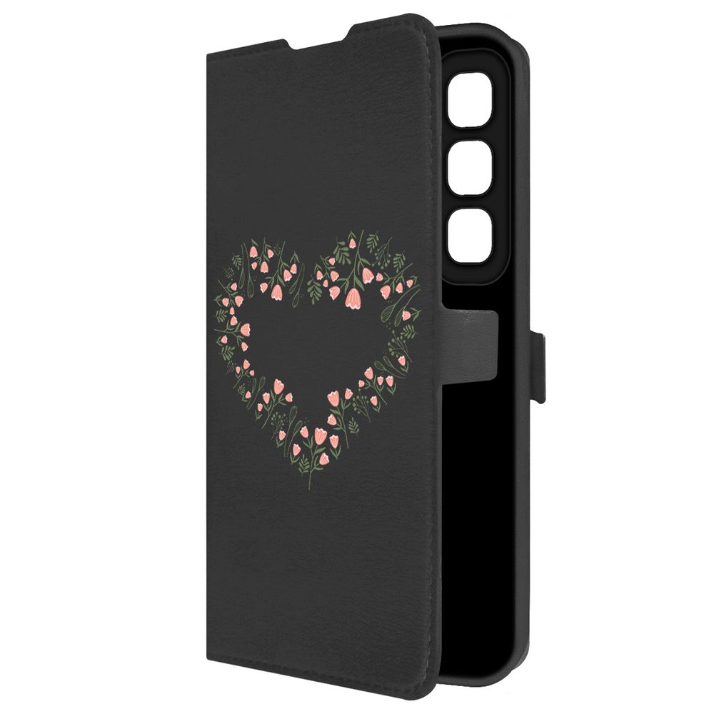 Чехол-книжка Krutoff Eco Book для INFINIX Hot 50 Цветочное сердце (черный)
Чехол-книжка Krutoff Eco Book для INFINIX Hot 50 Цветочное сердце (черный)