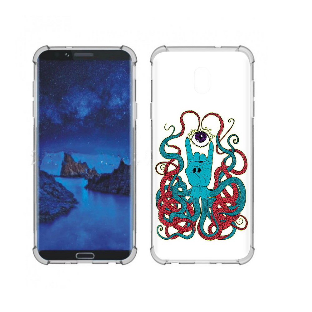 Чехол MyPads Tocco для Samsung Galaxy J7 (2018) осьминог-рука абстракция, Прозрачный, Tocco
Чехол MyPads Tocco для Samsung Galaxy J7 (2018) осьминог-рука абстракция, Прозрачный, Tocco