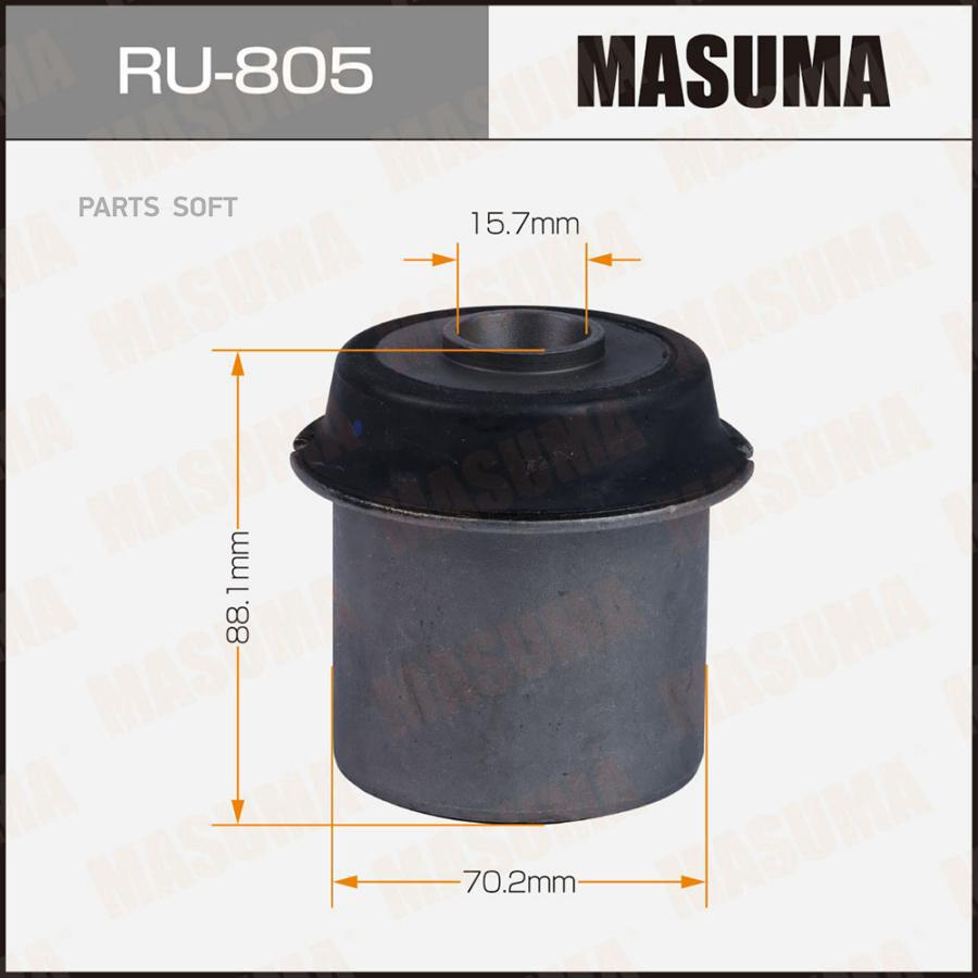 Сайлентблок MASUMA rear
Сайлентблок MASUMA rear